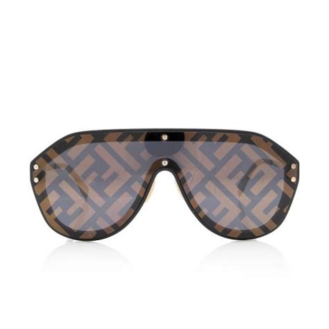 fendi fabulous shield sunglasses|fendi sunglasses outlet.